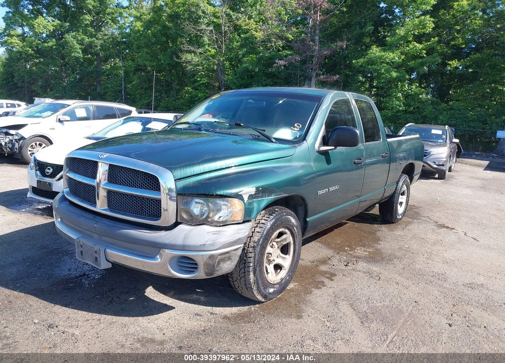 2002 DODGE RAM 1500 ST VIN: 3D7HA18N92G163059