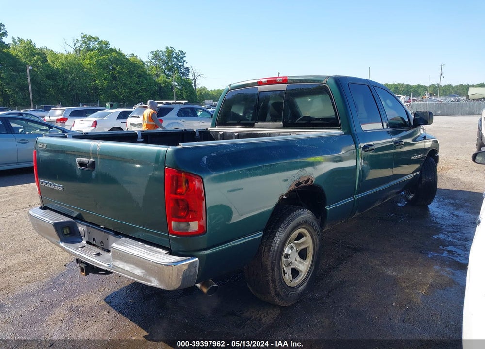 2002 DODGE RAM 1500 ST VIN: 3D7HA18N92G163059