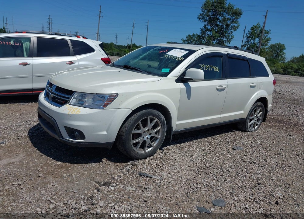 2012 DODGE JOURNEY R/T RALLYE VIN: 3C4PDDEG6CT273807