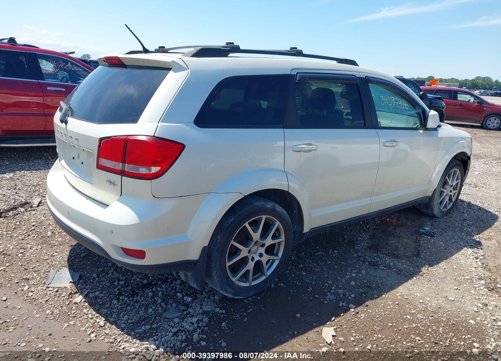2012 DODGE JOURNEY R/T RALLYE VIN: 3C4PDDEG6CT273807