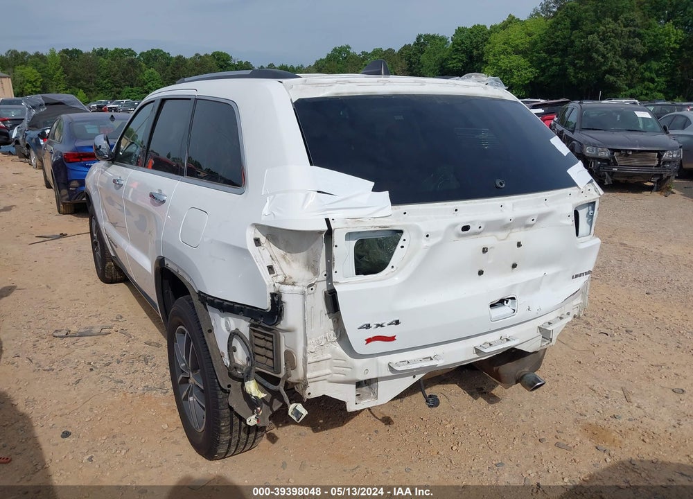 2018 JEEP GRAND CHEROKEE LIMITED 4X4 VIN: 1C4RJFBG0JC142723