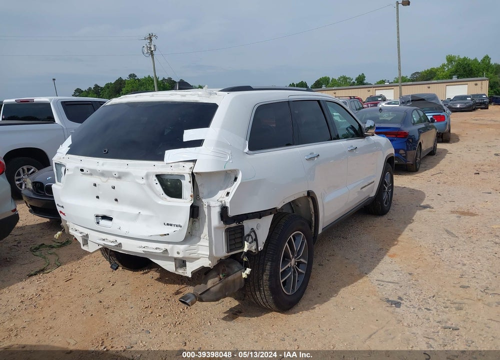 2018 JEEP GRAND CHEROKEE LIMITED 4X4 VIN: 1C4RJFBG0JC142723