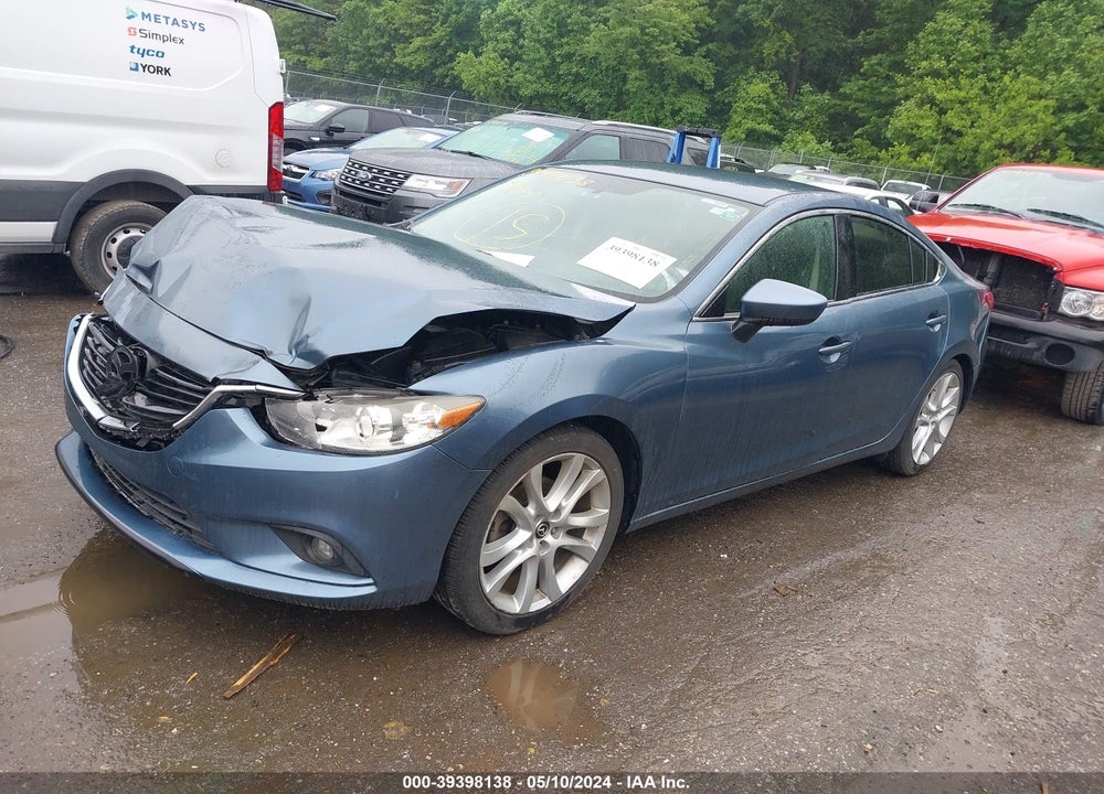 2014 MAZDA 6 I TOURING VIN: JM1GJ1V59E1109533