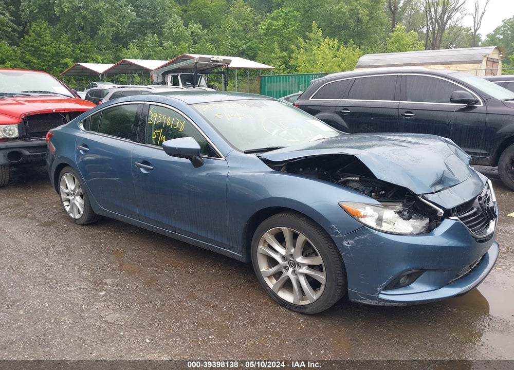 2014 MAZDA 6 I TOURING VIN: JM1GJ1V59E1109533