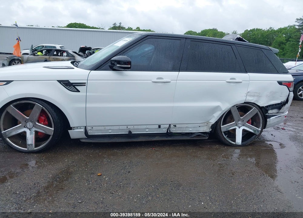 2015 LAND ROVER RANGE ROVER SPORT 5.0L V8 SUPERCHARGED VIN: SALWR2TF4FA537588