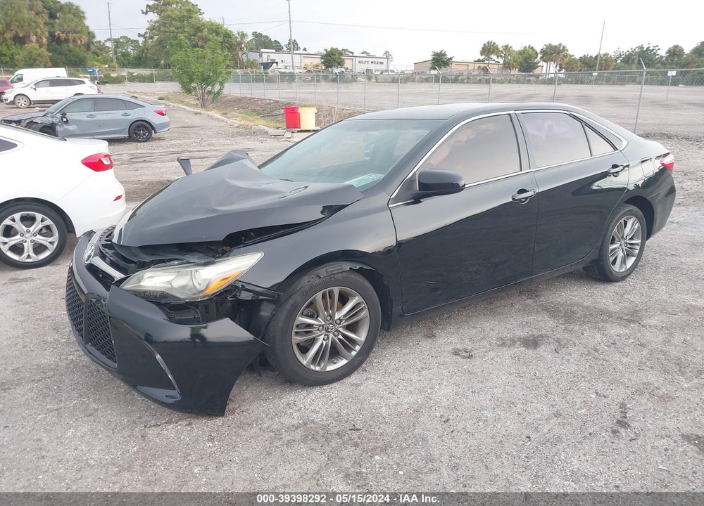 2016 TOYOTA CAMRY SE VIN: 4T1BF1FK2GU253552