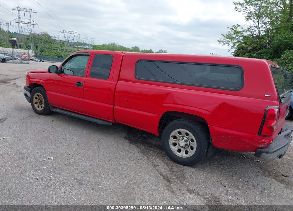 2007 CHEVROLET SILVERADO 1500 CLASSIC WORK TRUCK VIN: 1GCEC19V07E100209
