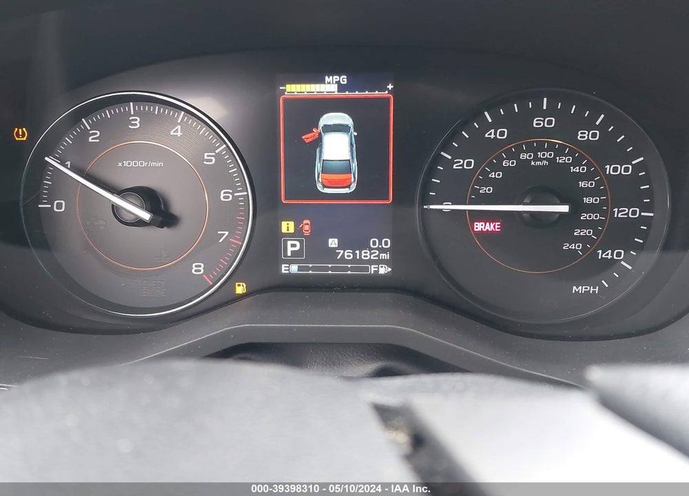 2019 SUBARU CROSSTREK 2.0I PREMIUM VIN: JF2GTAEC1KH318682