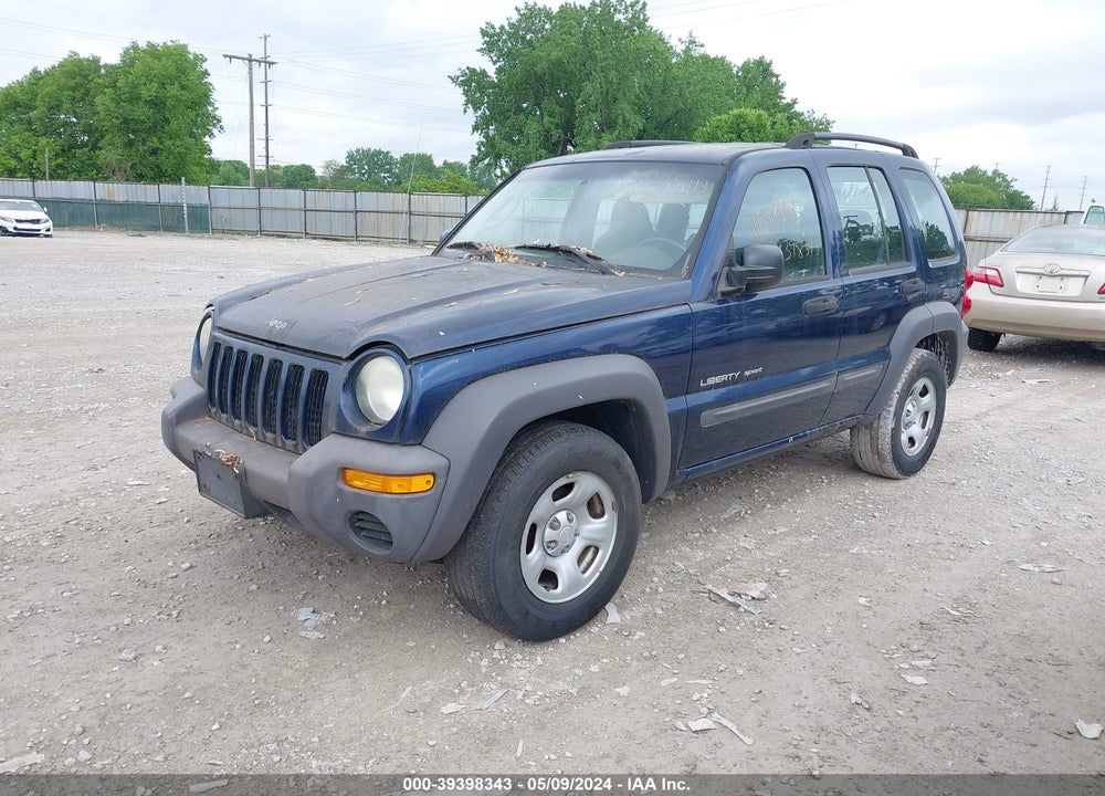 2003 JEEP LIBERTY SPORT VIN: 1J4GL48K13W734905