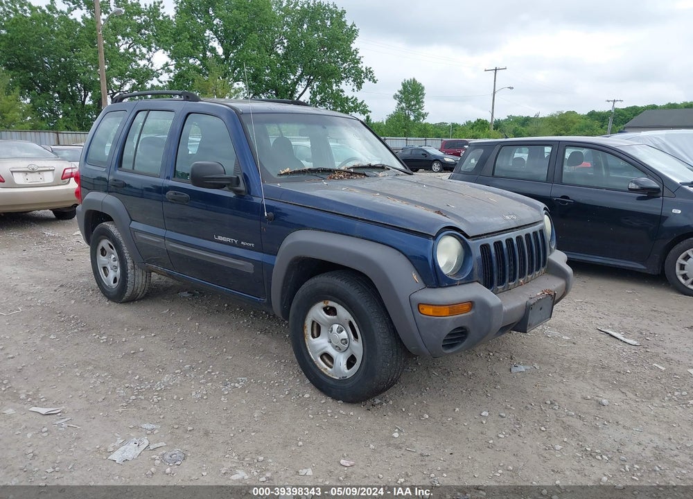 2003 JEEP LIBERTY SPORT VIN: 1J4GL48K13W734905