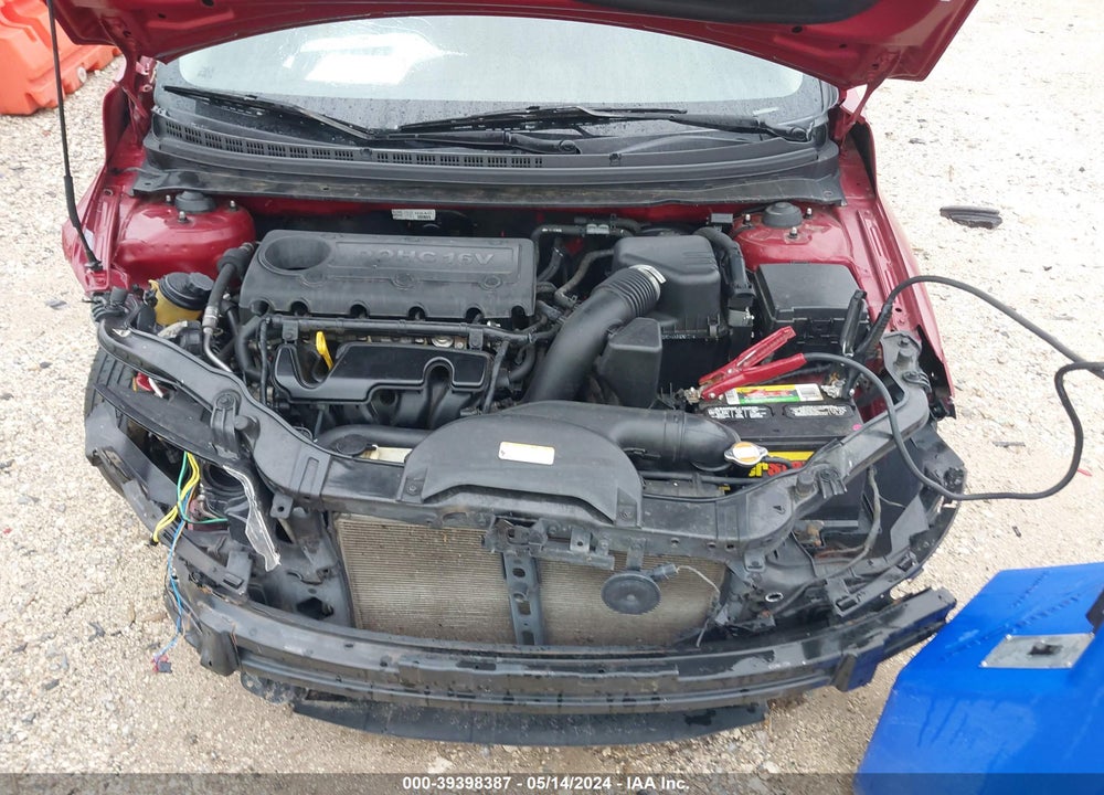 2012 KIA FORTE EX VIN: KNAFU4A23C5592729