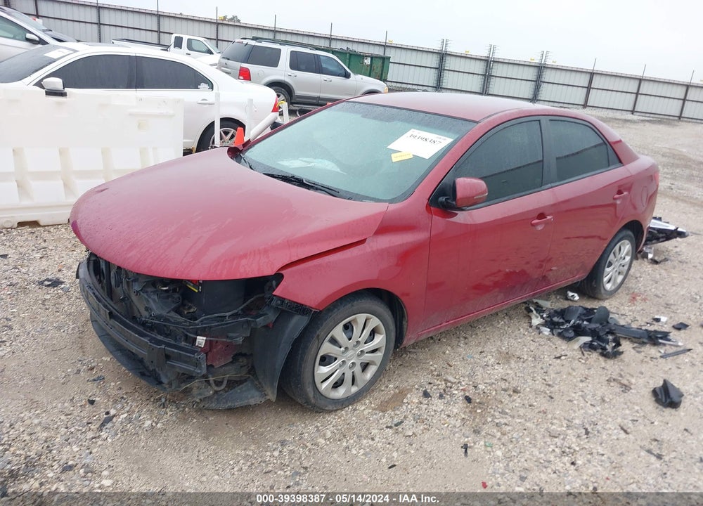 2012 KIA FORTE EX VIN: KNAFU4A23C5592729