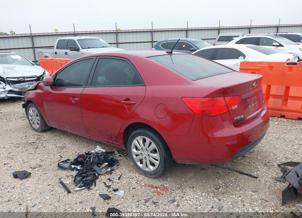 2012 KIA FORTE EX VIN: KNAFU4A23C5592729