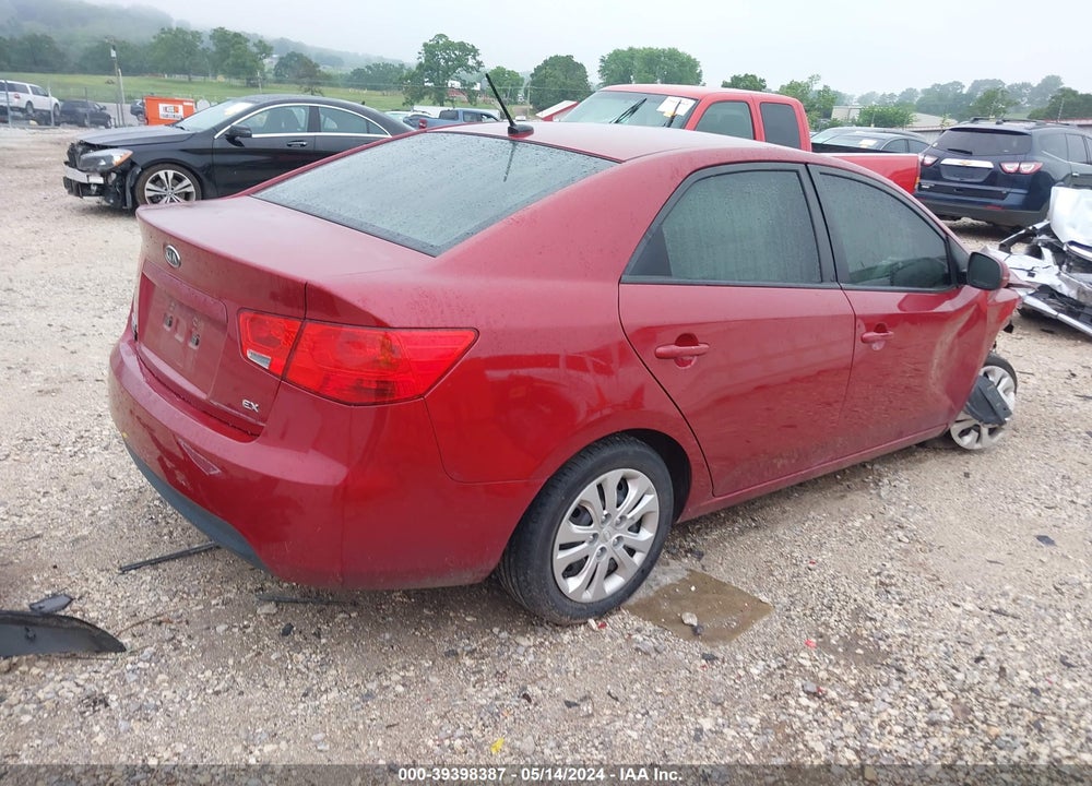 2012 KIA FORTE EX VIN: KNAFU4A23C5592729