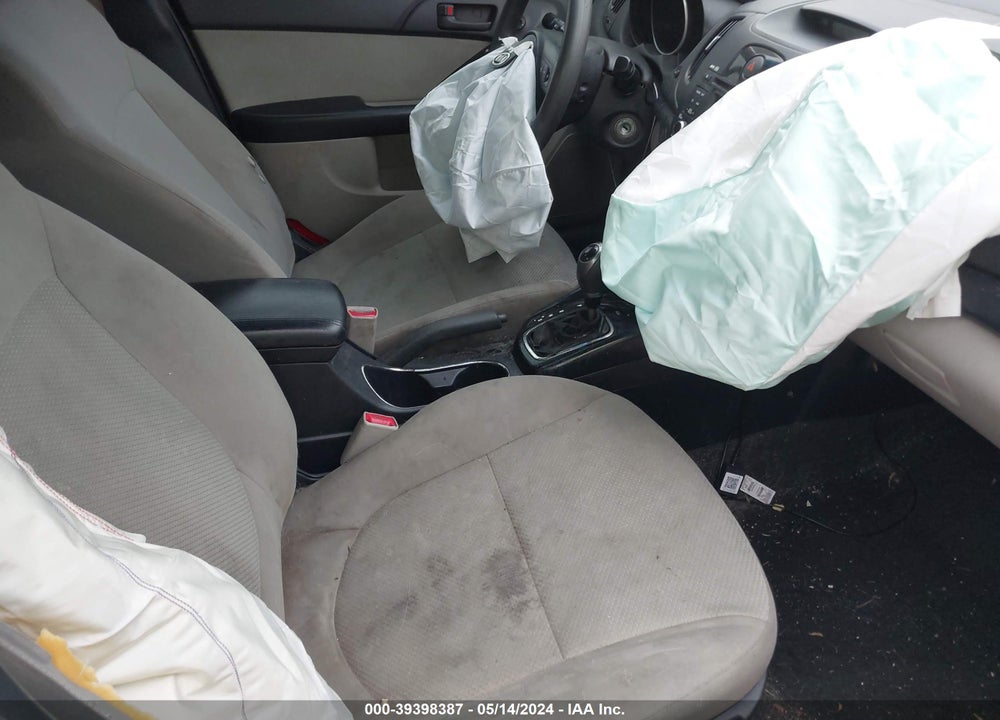2012 KIA FORTE EX VIN: KNAFU4A23C5592729
