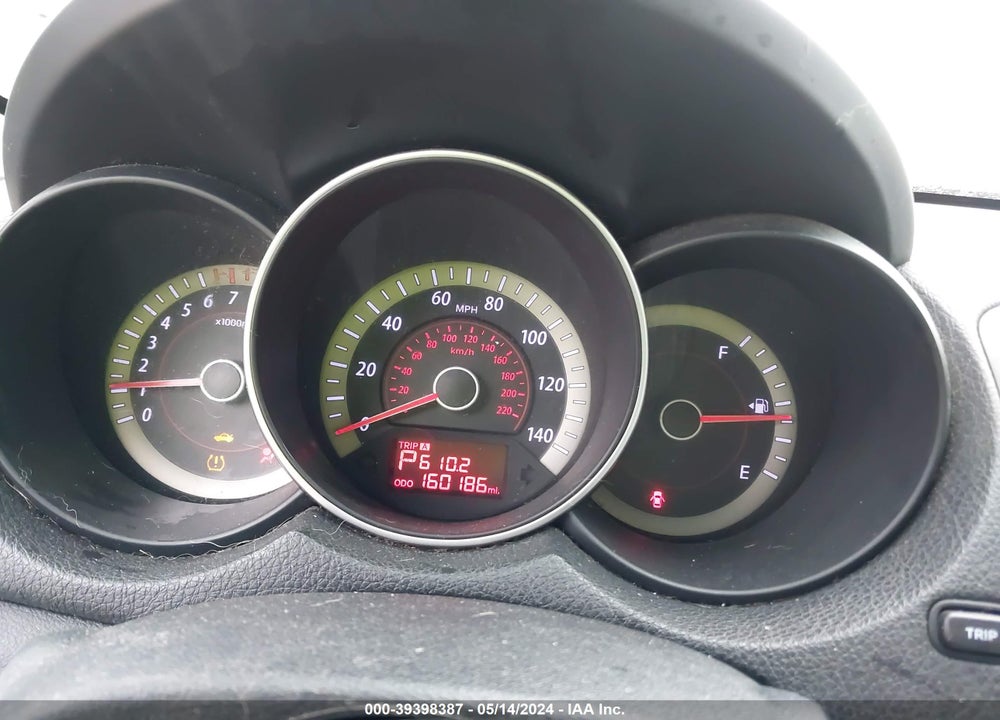 2012 KIA FORTE EX VIN: KNAFU4A23C5592729