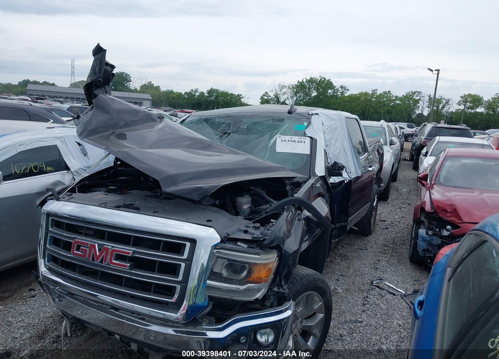 2015 GMC SIERRA 1500 SLT VIN: 3GTU2VEC5FG439498