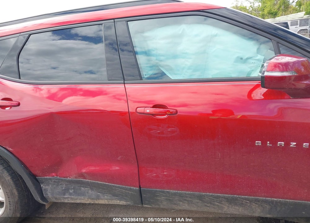 2021 CHEVROLET BLAZER FWD 1LT VIN: 3GNKBBRA4MS518497