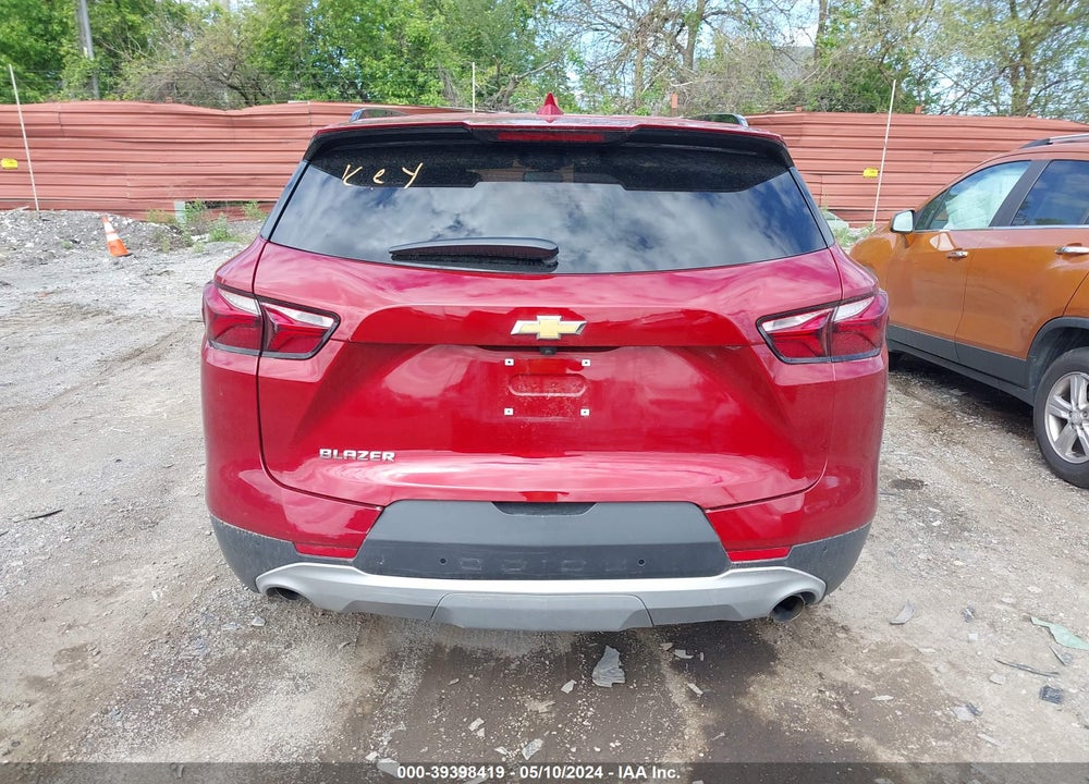 2021 CHEVROLET BLAZER FWD 1LT VIN: 3GNKBBRA4MS518497