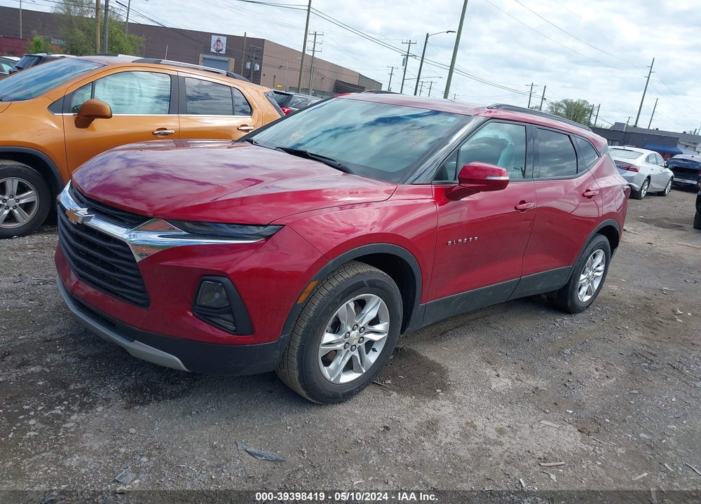2021 CHEVROLET BLAZER FWD 1LT VIN: 3GNKBBRA4MS518497