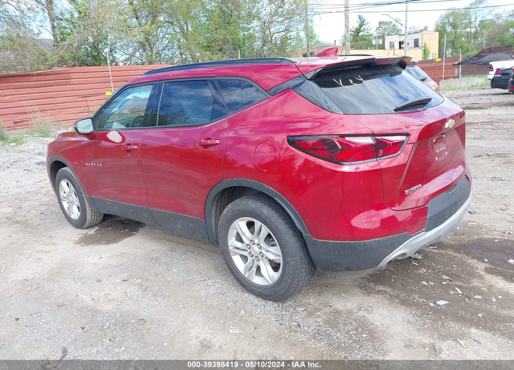 2021 CHEVROLET BLAZER FWD 1LT VIN: 3GNKBBRA4MS518497