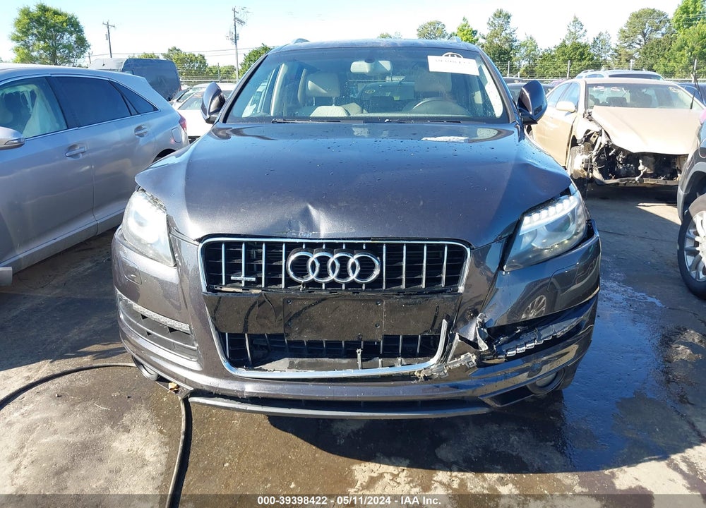 2015 AUDI Q7 3.0T PREMIUM VIN: WA1CGAFE0FD006216