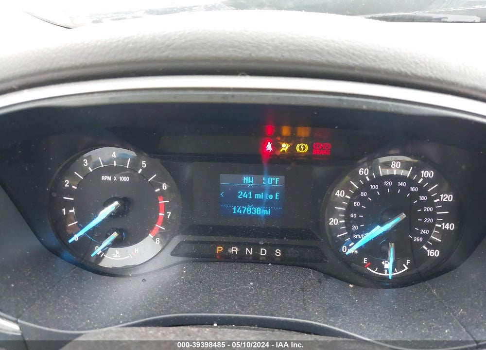 2015 FORD FUSION S VIN: 1FA6P0G76F5110982