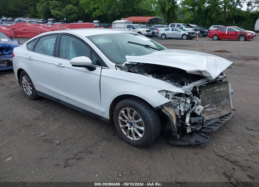 2015 FORD FUSION S VIN: 1FA6P0G76F5110982