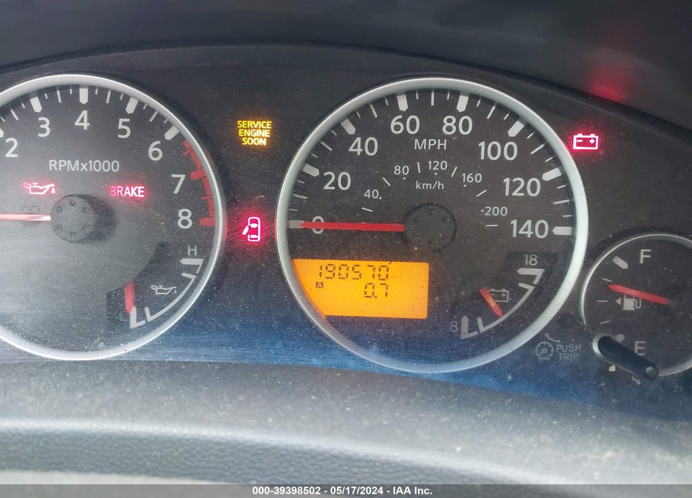2007 NISSAN FRONTIER LE VIN: 1N6AD07U87C431659
