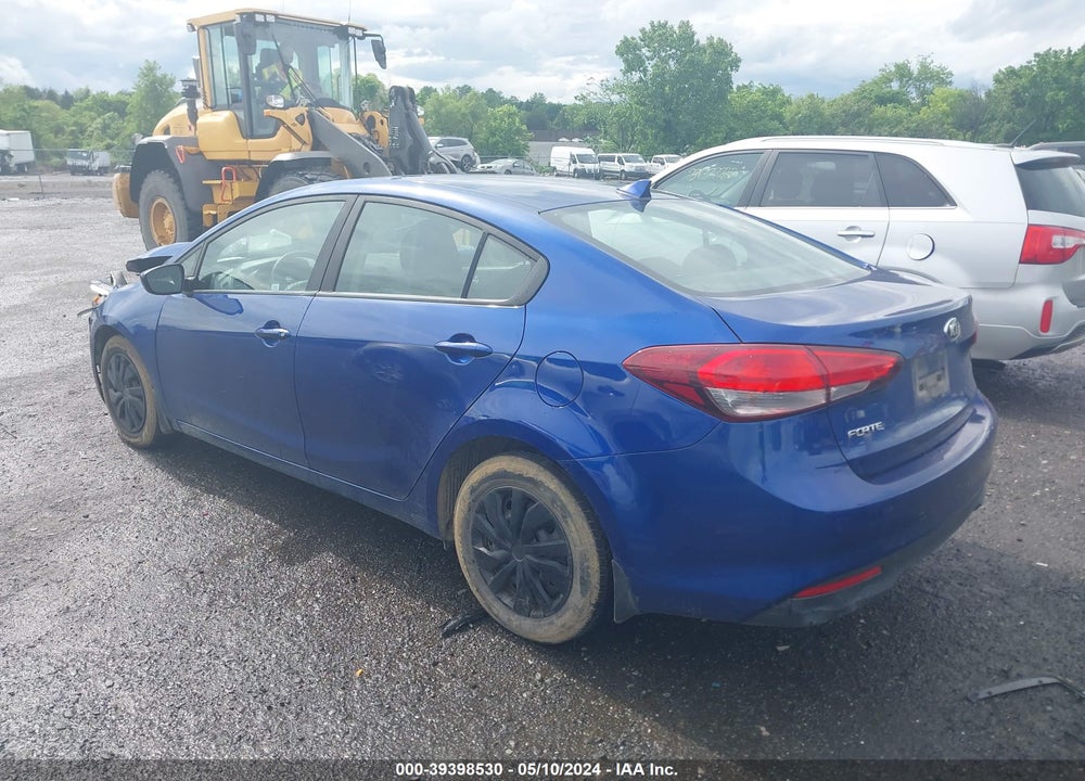 2017 KIA FORTE LX VIN: 3KPFK4A75HE061080