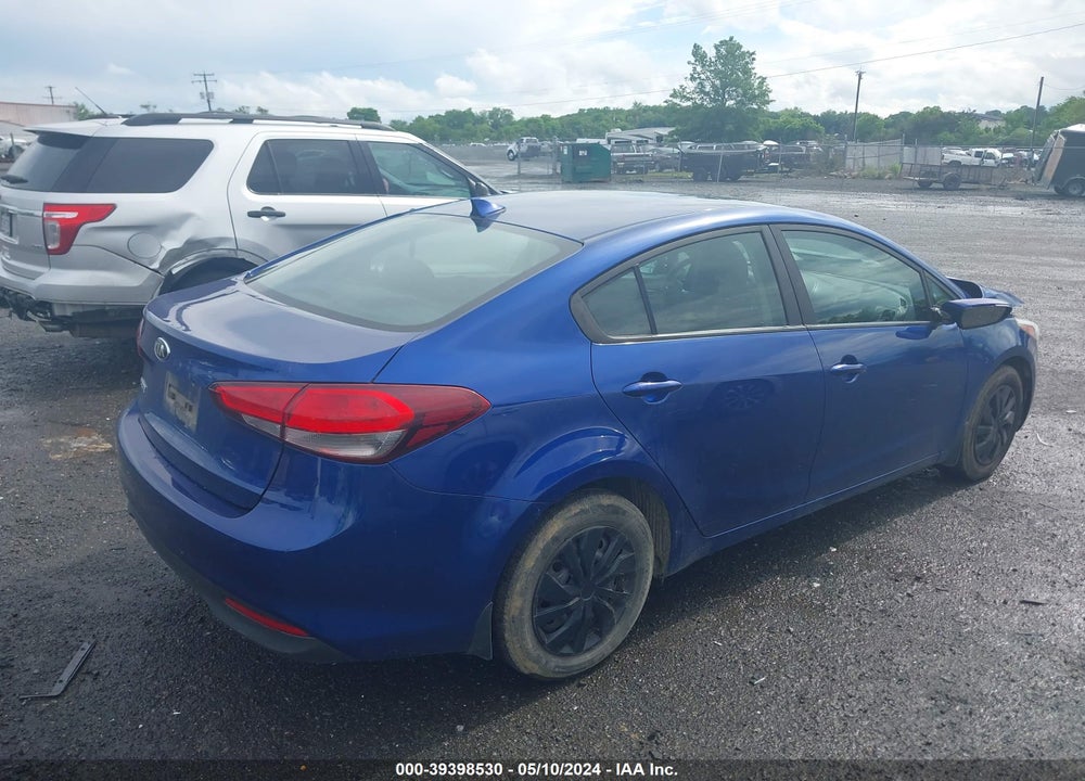 2017 KIA FORTE LX VIN: 3KPFK4A75HE061080