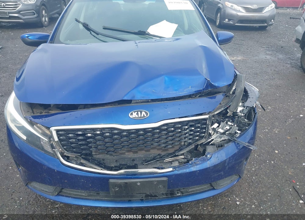 2017 KIA FORTE LX VIN: 3KPFK4A75HE061080