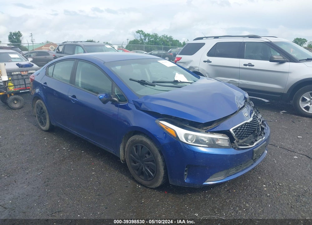 2017 KIA FORTE LX VIN: 3KPFK4A75HE061080