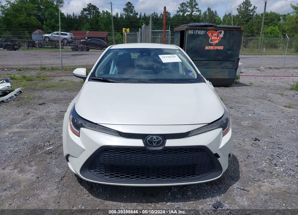 2020 TOYOTA COROLLA LE VIN: JTDEPRAE5LJ049628