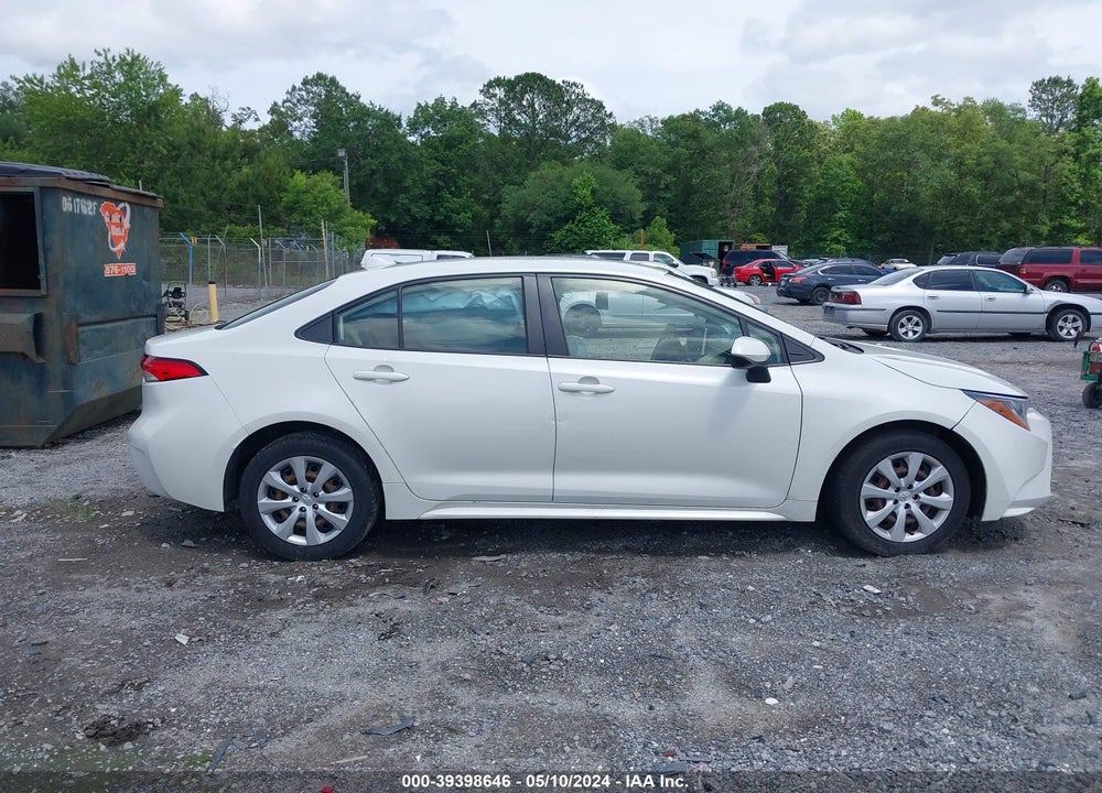 2020 TOYOTA COROLLA LE VIN: JTDEPRAE5LJ049628