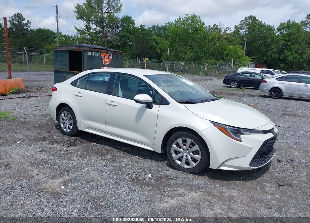 2020 TOYOTA COROLLA LE VIN: JTDEPRAE5LJ049628