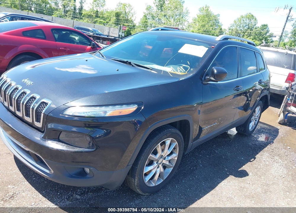 2016 JEEP CHEROKEE LIMITED VIN: 1C4PJLDB7GW158125