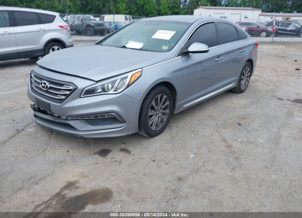 2017 HYUNDAI SONATA VIN: 5NPE34AF2HH544554