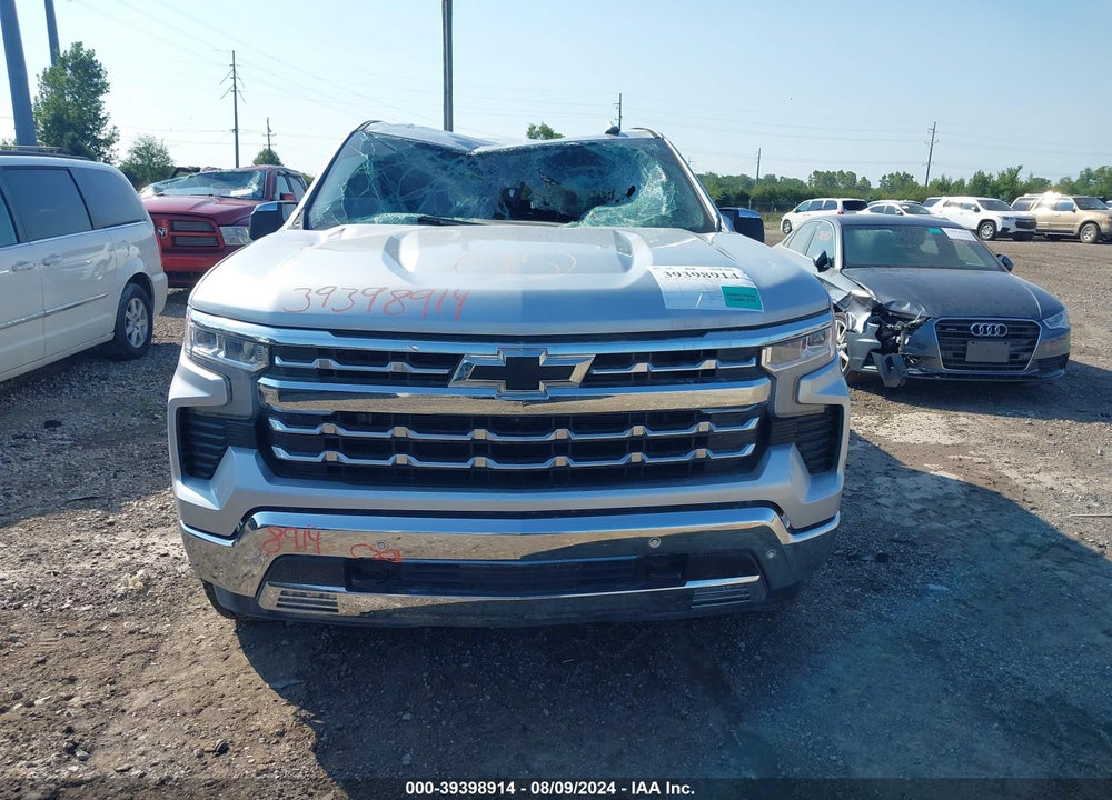 2022 CHEVROLET SILVERADO 1500 4WD SHORT BED LTZ VIN: 1GCUDGED3NZ562486