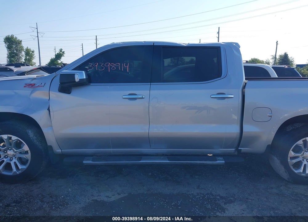2022 CHEVROLET SILVERADO 1500 4WD SHORT BED LTZ VIN: 1GCUDGED3NZ562486