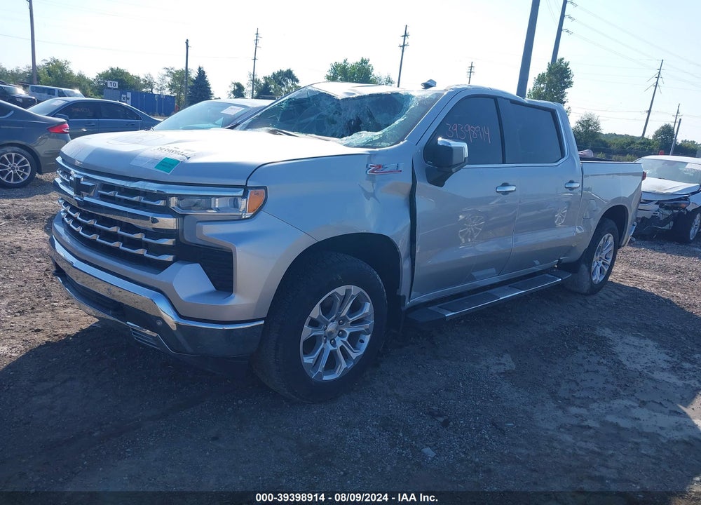 2022 CHEVROLET SILVERADO 1500 4WD SHORT BED LTZ VIN: 1GCUDGED3NZ562486