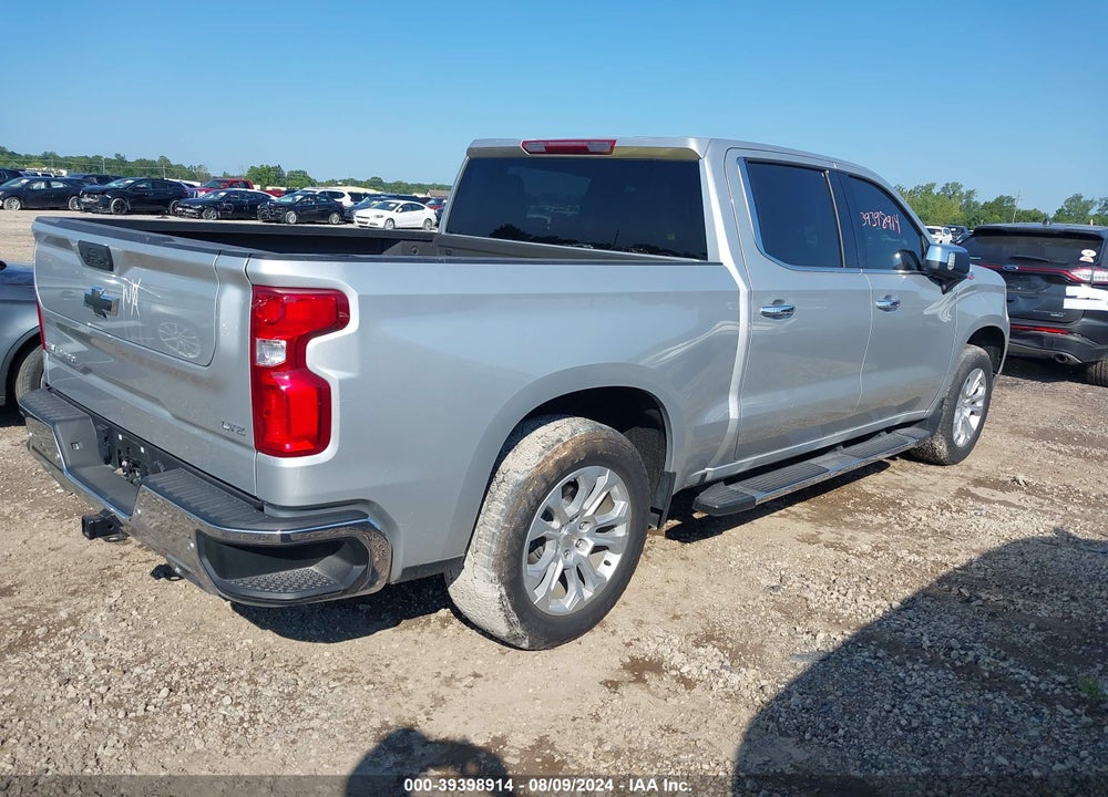 2022 CHEVROLET SILVERADO 1500 4WD SHORT BED LTZ VIN: 1GCUDGED3NZ562486