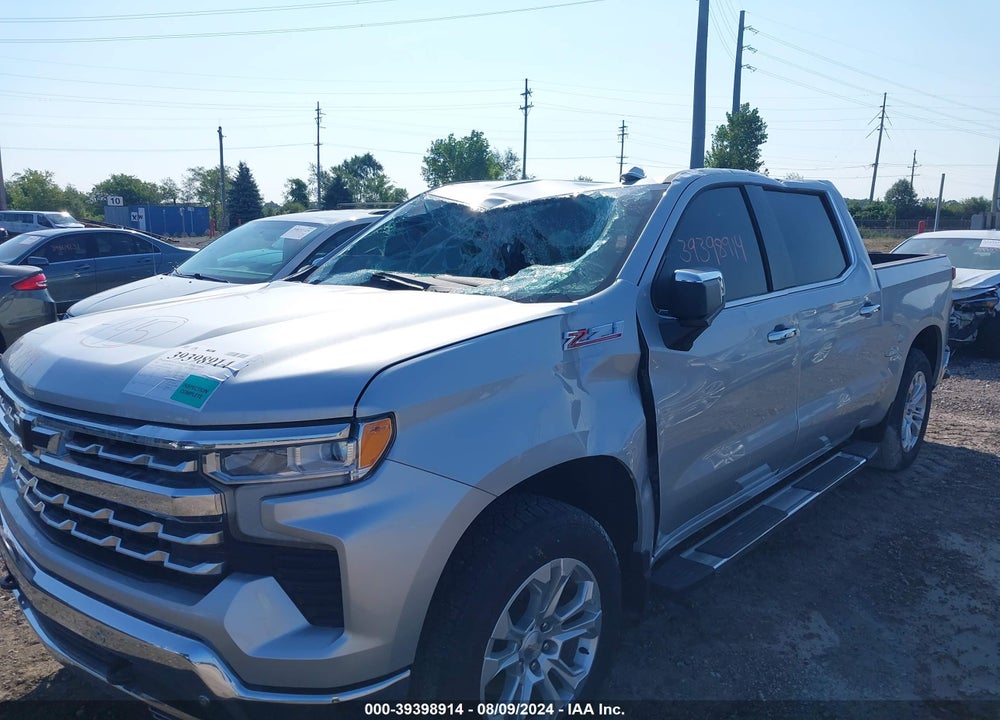 2022 CHEVROLET SILVERADO 1500 4WD SHORT BED LTZ VIN: 1GCUDGED3NZ562486