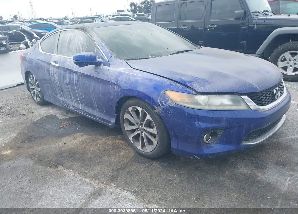 2013 HONDA ACCORD EX-L V-6 VIN: 1HGCT2B81DA002120