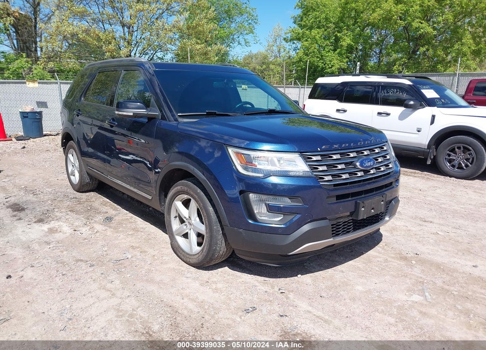 2017 FORD EXPLORER XLT VIN: 1FM5K8D86HGA71829