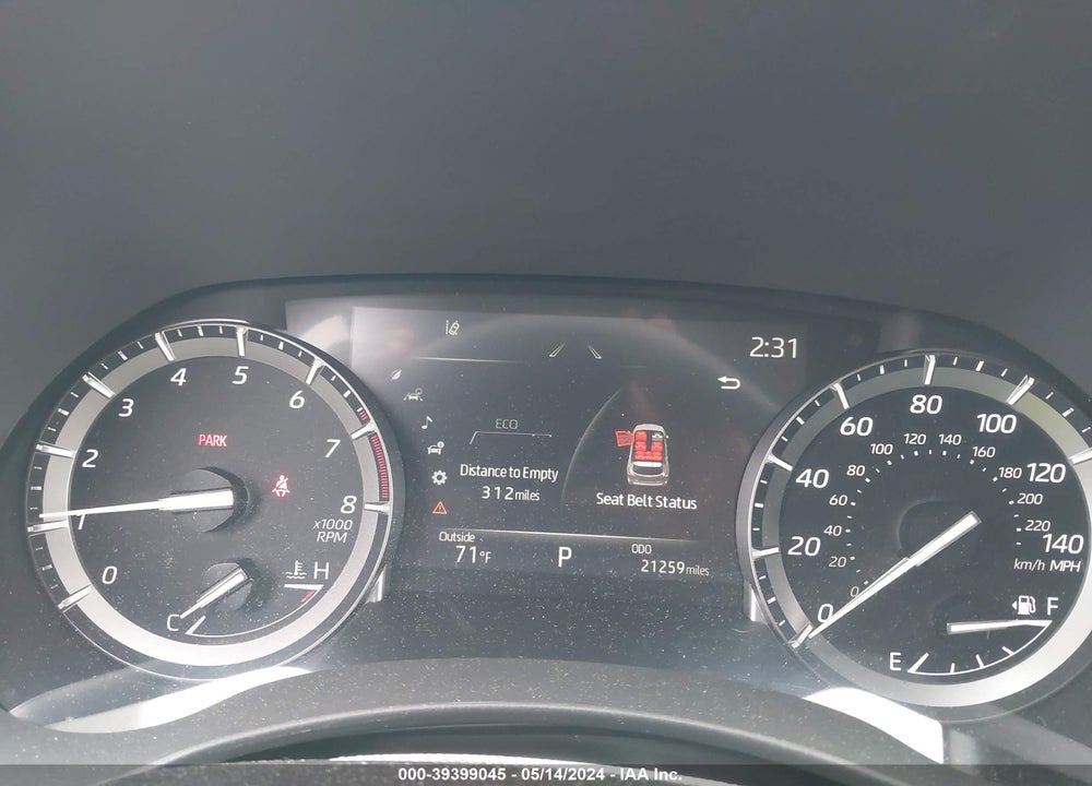 2021 TOYOTA HIGHLANDER XLE VIN: 5TDGZRBHXMS153368