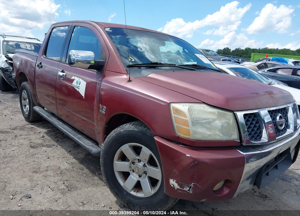 2004 NISSAN TITAN LE VIN: 1N6AA07A14N522612