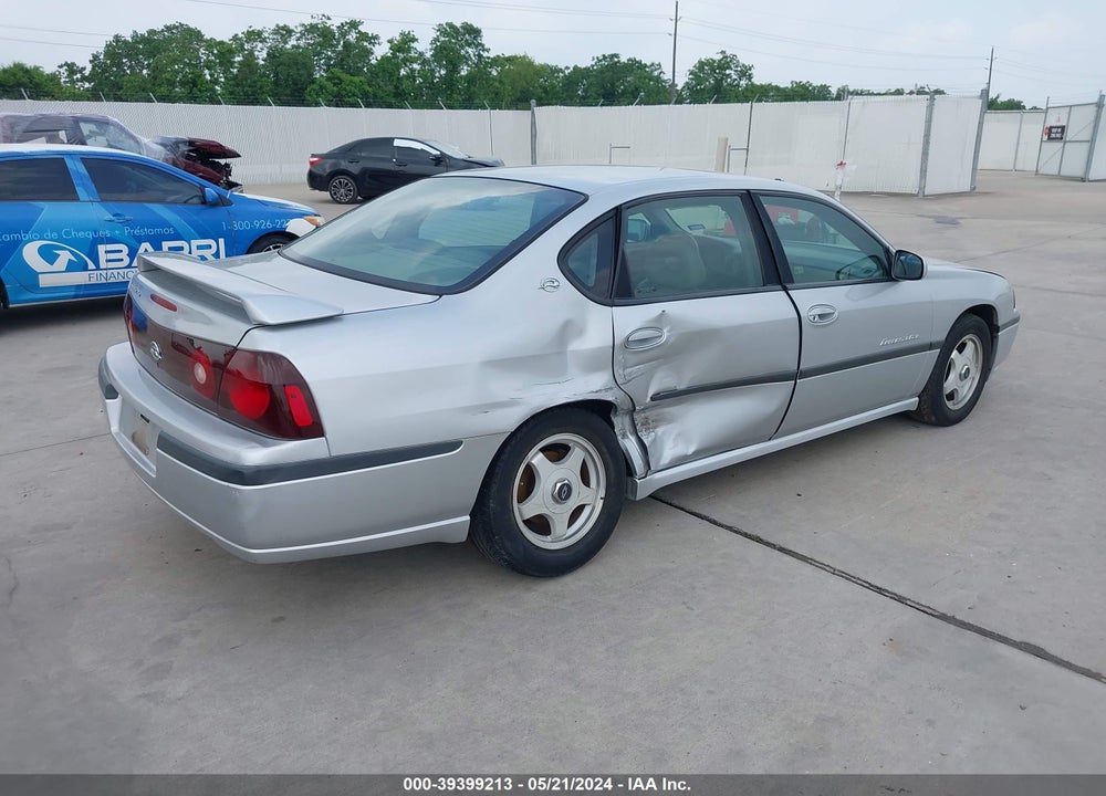 2000 CHEVROLET IMPALA LS VIN: 2G1WH55K4Y9237420