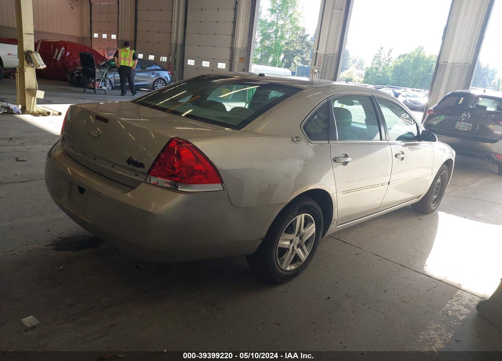 2006 CHEVROLET IMPALA LT VIN: 2G1WT58K969338427