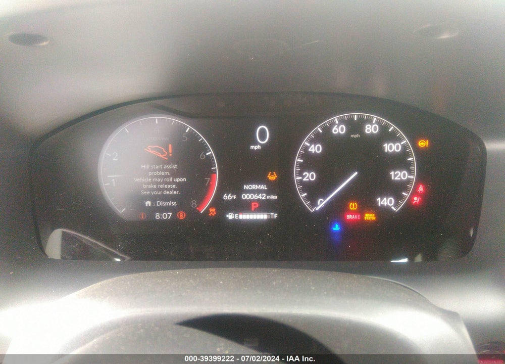2024 HONDA HR-V 2WD SPORT/2WD SPORT W/O BSI VIN: 3CZRZ1H54RM754073